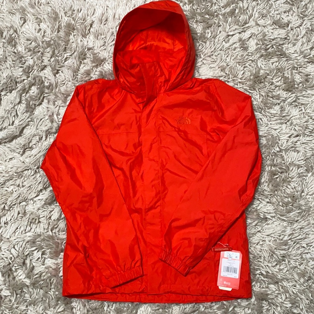NWT North Face Resolve 2 “Fiery Red” Jacket - Sz M
